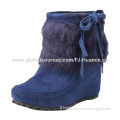 Elevator Snow Boot with 8cm Inner Height, OEM and ODM Orders Welcomed